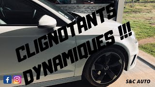 POSER DES CLIGNOTANTS DYNAMIQUES  ce qu’il ne faut pas faire  Audi A3 8V [upl. by Wiatt]