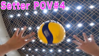 Volleyball GoPro Setter POV 4 [upl. by Enaols]