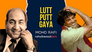 Lutt Putt Gaya  Mohd Rafi AIVoice 🎹 Anshuman Sharma🎙️Aditya Kalway  Dharmendra Hema Malini [upl. by Ilrebmyk692]