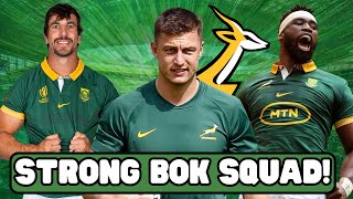 TEAM NEWS  Springbok team to face Ireland [upl. by Aissenav850]