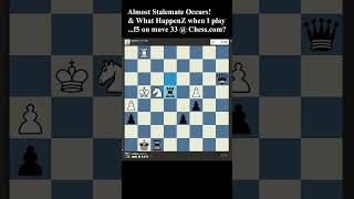 Is it a Zugzwang Or is it a Stalemate Chess NZ shorts chess chesstactics [upl. by Matthews]