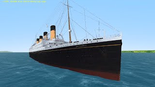 RMS Britannic approching Southampton [upl. by Quintie]