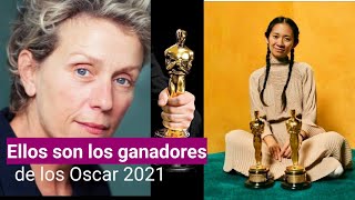 Ellos son los ganadores del Oscar 2021 [upl. by Amron]