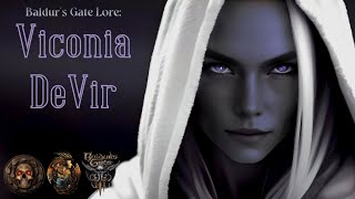 Who is Viconia DeVir  Baldurs Gate Lore Spoilers [upl. by Wallach]