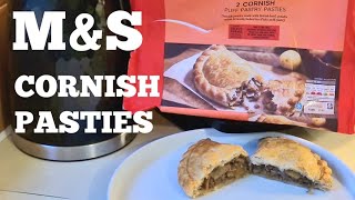 MampS CORNISH PASTIES As GOOD as a GENUINE pastie [upl. by Eillom]