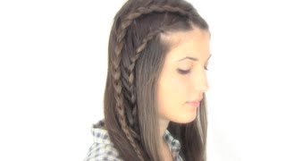 PEINADO FÁCIL CON TRENZAS [upl. by Emerej]