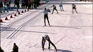 Benjamin Daviet  Mens Standing Sprint  World Para Nordic Skiing Champs  Prince George 2019 [upl. by Eidnim646]