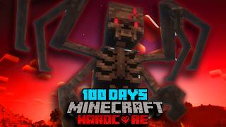 100 Days In A Magical Nightmare in Minecraft Hardcore [upl. by Annauqaj102]