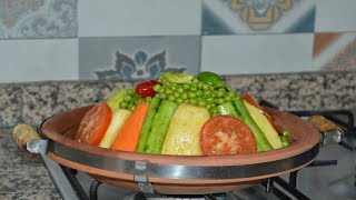 Tajine marocain طاجين بالخضر أمازيغي بمكون غرييييييب جد لذيببببببيذ مع أهم الأسرار [upl. by Malilliw]