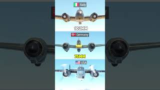 LARGEST GUNS on Aircraft War Thunder [upl. by Pancho]