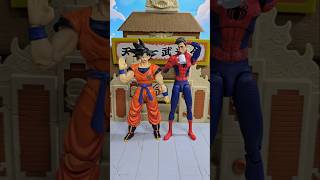 Peter B Parker y Goku SH Figuarts ¿serán compatibles goku songoku shfiguarts dragonball dbs [upl. by Zsamot]