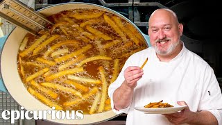 The Best Way To Make French Fries At Home RestaurantQuality  Epicurious 101 [upl. by Valentijn]