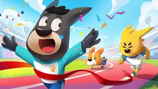 Sheriffs Sports Day  Police Cartoon  Cartoons for Kids  Sheriff Labrador  BabyBus [upl. by Persis]