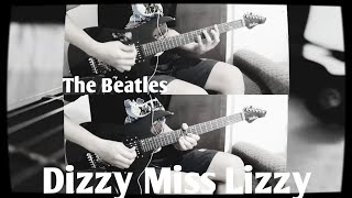 Dizzy miss lizzy The beatles rhythm and lead cover [upl. by Ettenajna]