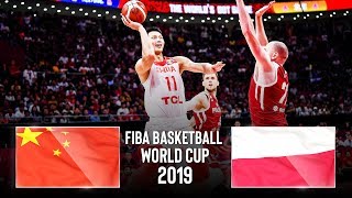 China 🇨🇳 vs Poland 🇵🇱  Classic Full Games  FIBA Basketball World Cup 2019 [upl. by Einnalem]