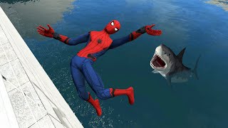 Gmod Spiderman Ragdolls vol5 [upl. by Nogaem49]