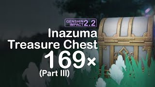 All 169 Inazuma Chests Location Version 22 Tsurumi Island  Genshin Impact [upl. by Conley]