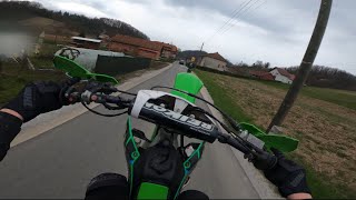 Kxf450wheeliesdubovec🚀🔥 [upl. by Nugesulo]