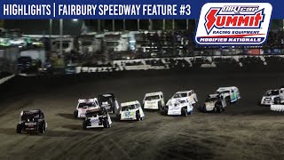 DIRTcar Summit Modifieds at Fairbury Speedway Feature 3  July 29 2022  HIGHLIGHTS [upl. by Otreblasiul]