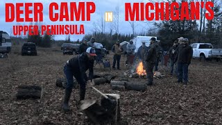 Deer Hunting in Michigan’s Upper Peninsula DEER CAMP 2021 [upl. by Inohs]