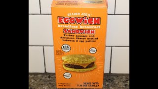 Trader Joe’s Eggwich Breadless Breakfast Sandwich Review [upl. by Iasi]