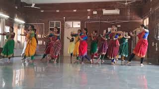 workshop on Seraikella Chhau Dance at Hyderabad University Dance dept Students on 3rd Oct to 6th [upl. by Meunier92]