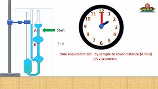 Viscosity determination with animation [upl. by Ailes667]