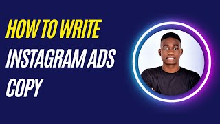 Instagram ads tutorial How To Write Instagram Ads Copy in 2023  Simple guide [upl. by Aihsital969]