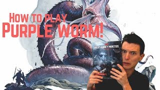 How to play Purple worm  Dungeons and Dragons [upl. by Micah]