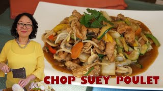 Chop Suey au poulet  recette facile et équilibrée [upl. by Nyhagen]