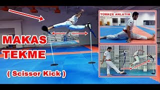 Çift Yönlü Makas Tekme Nasıl Atılır  Side kick amp Twist kick  Tutorial [upl. by Remus460]