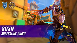 Soxn KOGA PALADINS COMPETITIVE DIAMOND ADRENALINE JUNKIE [upl. by Bennir15]