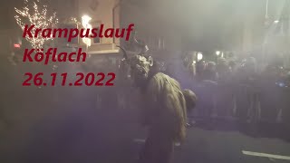 Krampuslauf Köflach 2022 [upl. by Reviel]