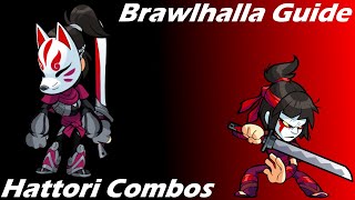 Brawlhalla Guide  Easy Hattori Combos [upl. by Liris]