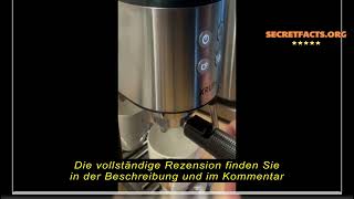 Produktbewertung Krups Virtuoso Essential EspressoSiebträgermaschine 15 bar EdelstahlApplikatio [upl. by Aticilef]