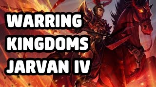 WARRING KINGDOMS JARVAN IV SKIN SPOTLIGHT  LEAGUE OF LEGENDS [upl. by Olvan916]