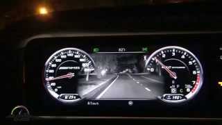 2015 MercedesAMG 65 AMG Night Vision and Distronic Plus Driving Demonstration [upl. by Weinstein]