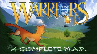 WARRIORS  Complete Warrior Cats MAP [upl. by Siloum704]