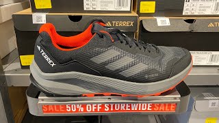 Adidas Terrex Trail Rider GORETEX Core BlackGrey FourSolar Red  Style Code HQ1233 [upl. by Maridel]