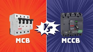 What is the difference between MCB Vs MCCB  electrology explained [upl. by Aihsenal]