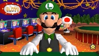 New Super Mario Bros DS  All Minigames [upl. by Annuahsal]