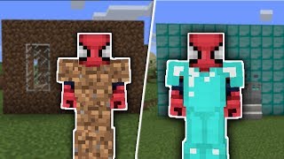 ZENGİN VS FAKİR ÖRÜMCEK ADAM 1  Minecraft [upl. by Sedrul]