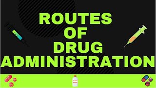 routes of drug administration pdf  ppt pharmacology [upl. by Sheepshanks]