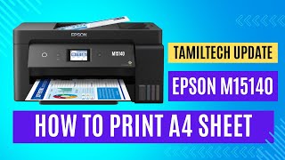 EPSON Printer M15140 [upl. by Jennee]