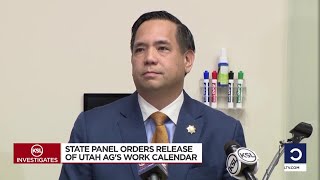 Déjà vu State committee orders Utah AG to release his calendar again [upl. by Danit]