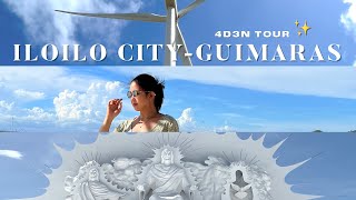 TRAVEL VLOG ILOILO CITY GUIMARAS 4D3N TOUR  Myka Ignacio [upl. by Elyrehc648]