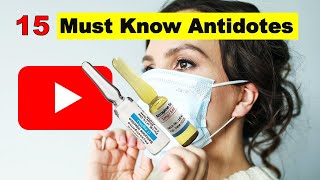 15 Must Know Antidotes [upl. by Rawdon]