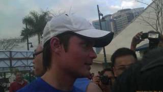 Dingdong Dantes Yes Pinoy Foundation And National Book Store Book Run 2010 [upl. by Jerrome821]