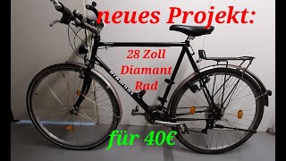 28 Zoll TrekkingRad für 40€ Wie ist der Zustand des Rades [upl. by Torrence]