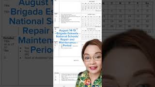 DepEd School Calendar and Activities for the School Year 20232024 [upl. by Ennairrac822]